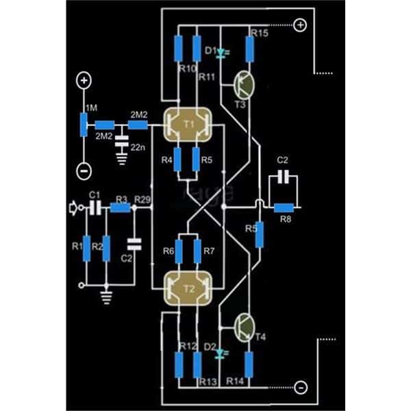 High Power 250 Watt Mosfet Dj Amplifier Circuit Homemade Circuit Projects