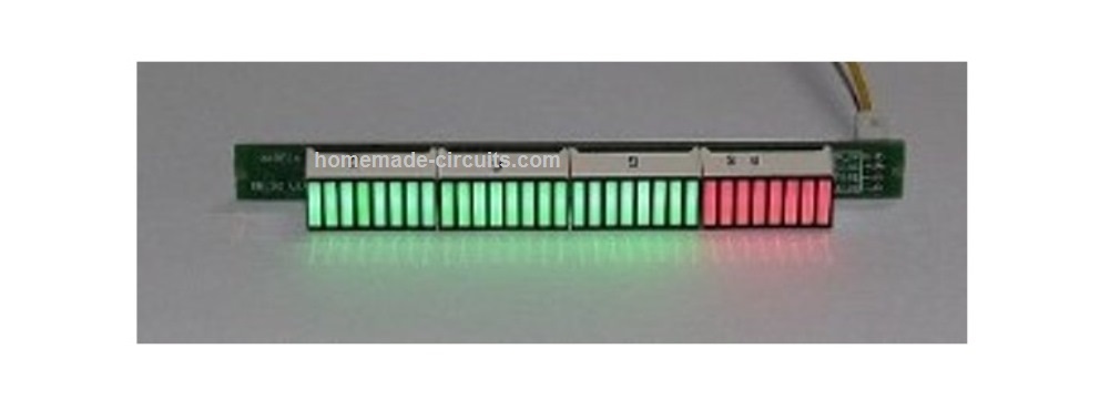 Simple Musical Leds Circuit Diagram