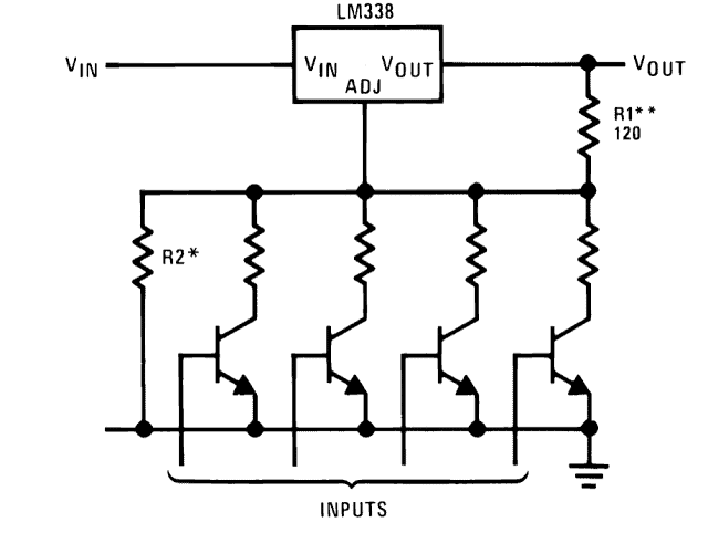 Ic Lm338 Application Circuits Homemade Circuit Projects 