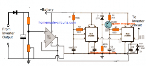 Automatic Inverter Output Voltage Correction Circuit - Homemade Circuit ...
