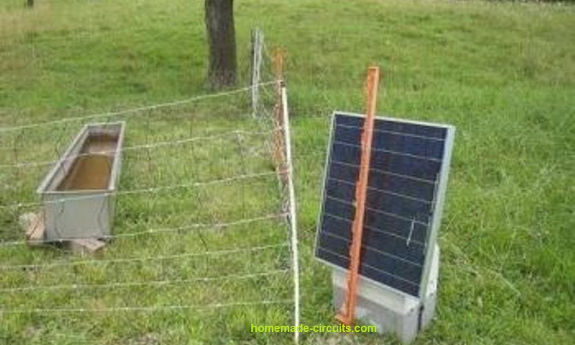 Make this Solar Powered Fence Charger Circuit | Homemade Circuit Projects