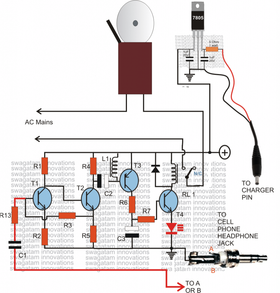 Cellphonecontrolledremotebellcircuit