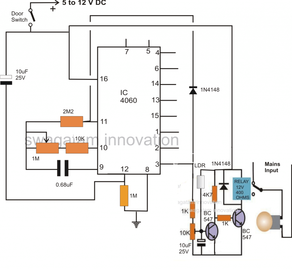 automaticdoorlampcircuit