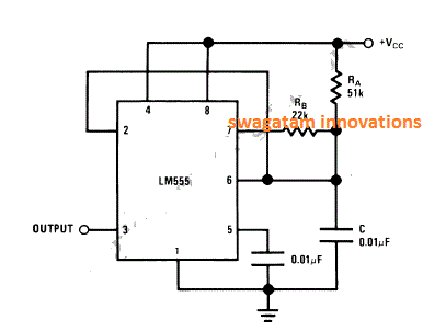 oscillator 555 50 duty cycle 080261320