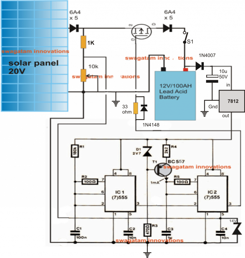 How to Make a Solar Panel Optimizer Circuit Homemade Circuit Projects