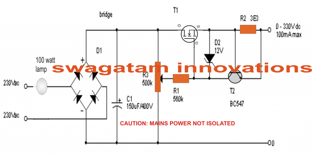 ZEROTO220300VVARIABLEPOWERSUPPLYCIRCUIT