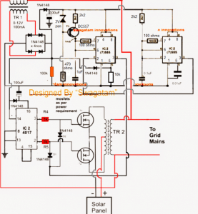 Homemade 100VA to 1000VA Grid-tie Inverter Circuit - Homemade Circuit ...