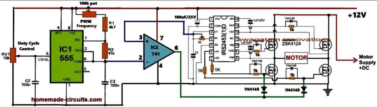 simple VFD circuit diagram