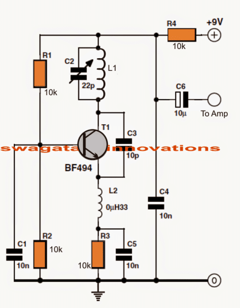 Simple Fm Radio Circuit Using A Single Transistor Homemade