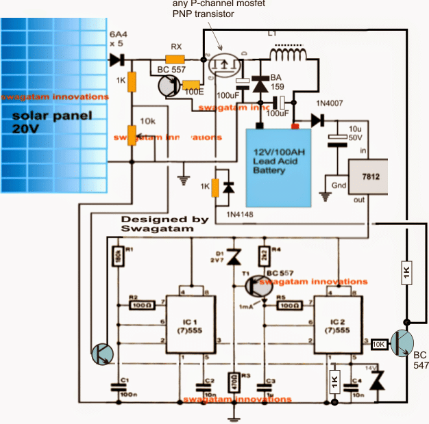 Self Optimizing Solar Battery Charger Circuit with Buck Converter