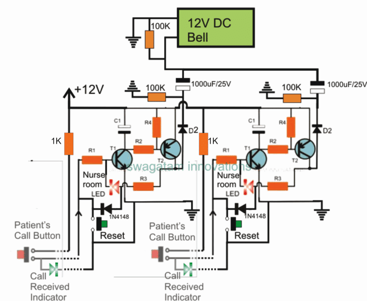 Simple Hospital Wiring Circuit Diagram