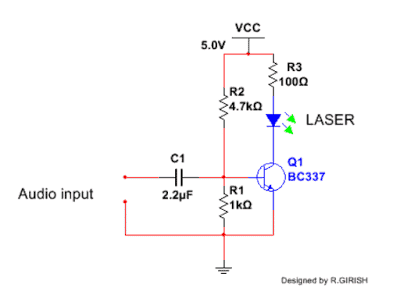 How to Make a Simple Laser Communicator Circuit