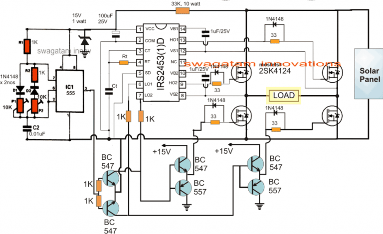 Solar Inverter for 1.5 Ton Air Conditioner – Homemade Circuit Projects