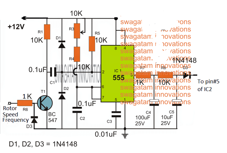 3 Phase Induction Motor Speed Controller Circuit ...