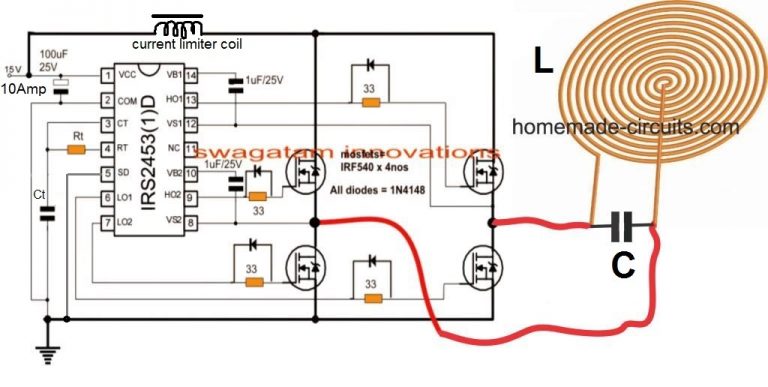 How to Design an Induction Heater Circuit | Homemade Circuit Projects