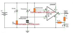 4 Simple Proximity Sensor Circuits – Using Ic Lm358, Ic Lm567, Ic 555 