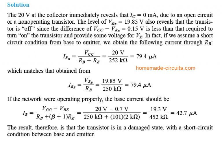 How to Troubleshoot Transistor (BJT) Circuits Correctly – Homemade ...