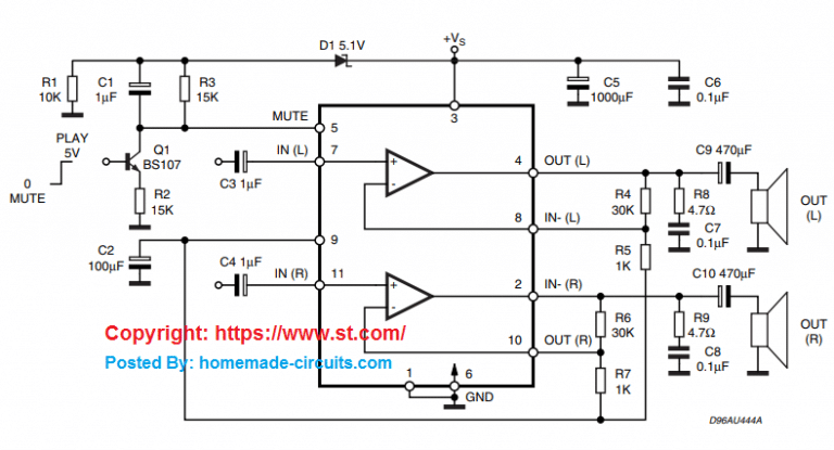 5 Best 40 Watt Amplifier Circuits Explored – Homemade Circuit Projects