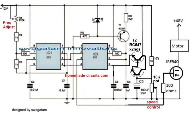 PWM Motor Soft Start Circuit to Prevent High Consumption during Power ...