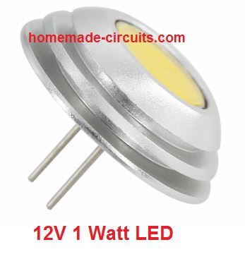 Grootte Mevrouw Onafhankelijk 5 Easy 1 Watt LED Driver Circuits | Homemade Circuit Projects