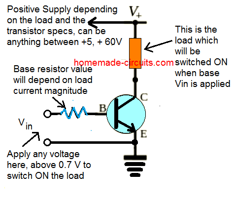 transistor transistors emitter circuits pnp