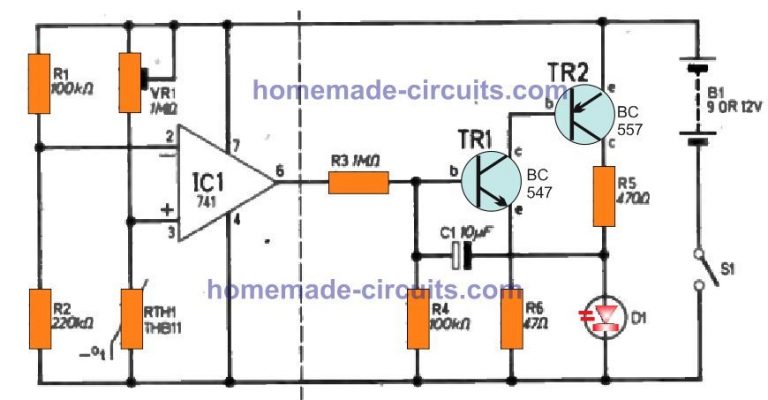 Ice Warning Circuit for Automobiles – Homemade Circuit Projects