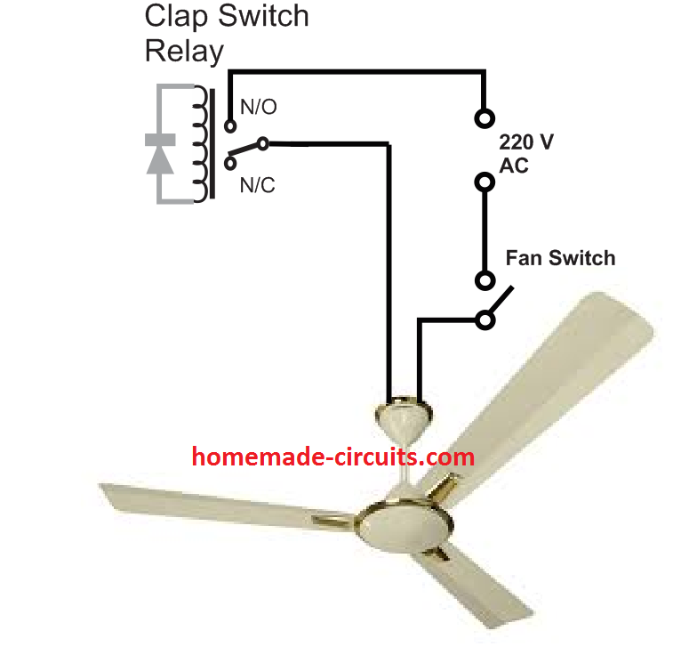 Clap switch for 110V-220V AC bulb light with relay from BuildCircuit on  Tindie