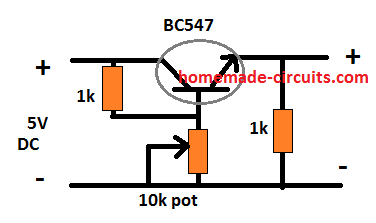 5 V to 4.2 V converter circuit