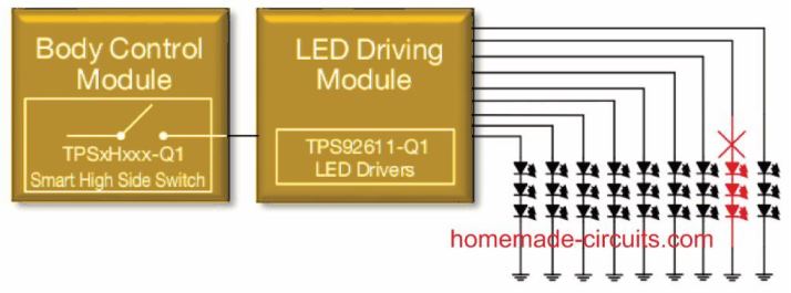 Automotive LED Driver Circuits - Design Analysis - Homemade Circuit Projects