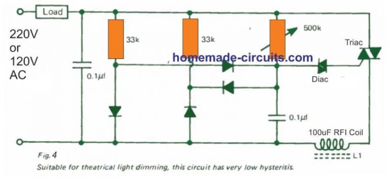 Simple Triac Phase Control Circuits Explored – Homemade Circuit Projects