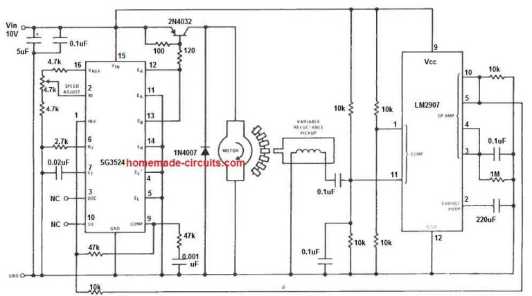 5 Simple DC Motor Speed Controller Circuits Explained – Homemade ...