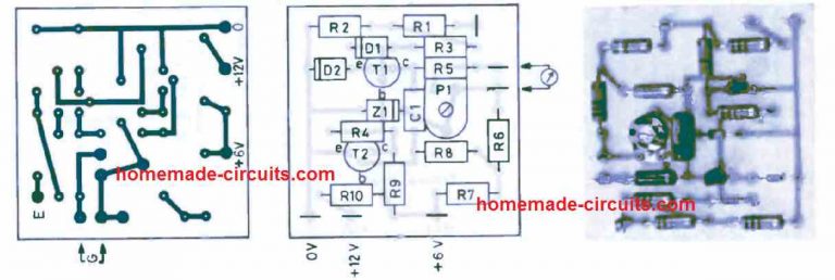 Automobile Engine RPM Servicing Meter Circuit (Analogue Tachometer