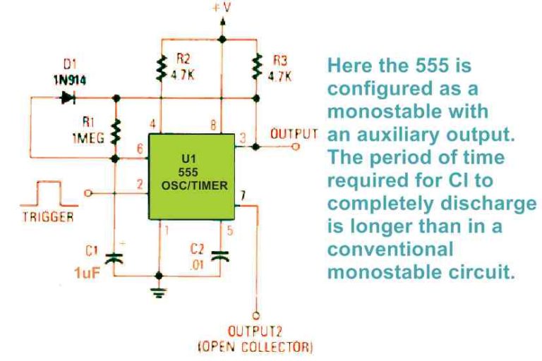 10 Simple IC 555 Monostable Circuits Explored – Homemade Circuit Projects