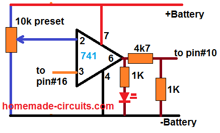 SG3525 low battery cut off circuit