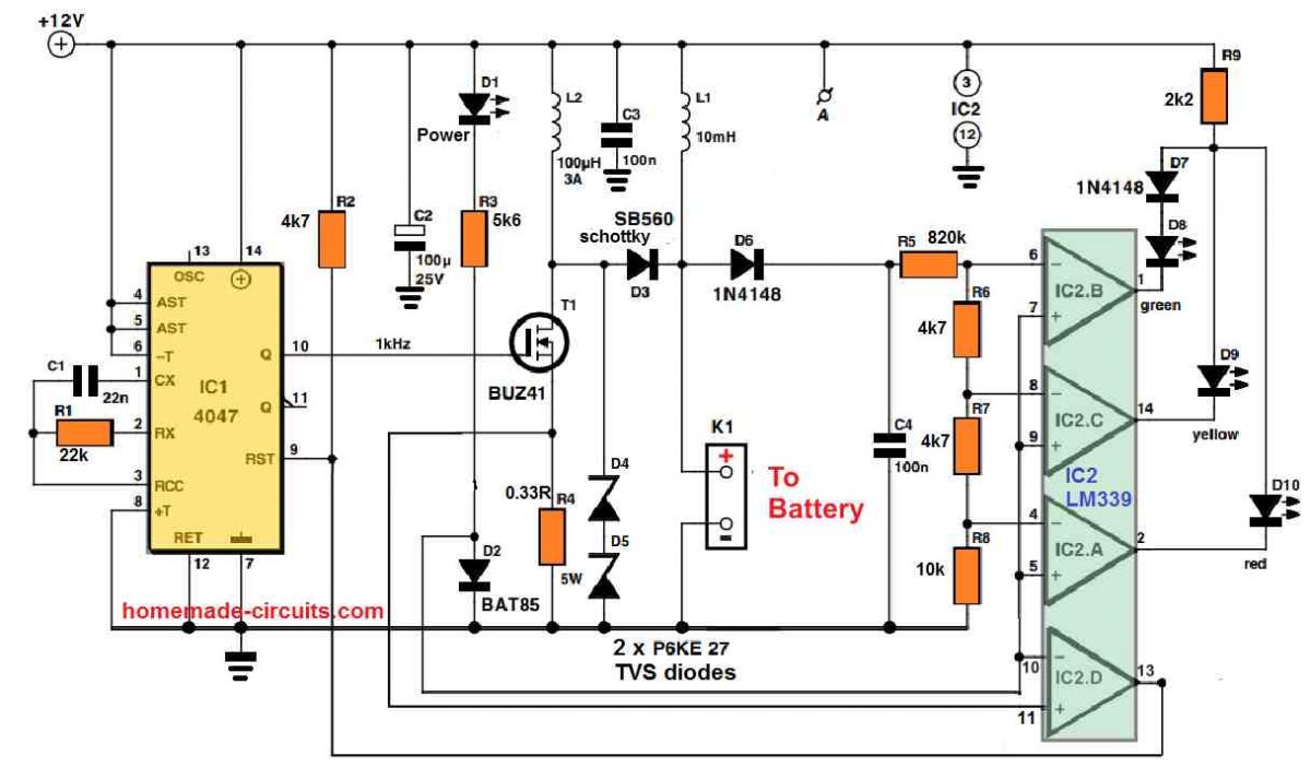 4 Simple Battery Desulfator Circuits Explored - Homemade Circuit Projects