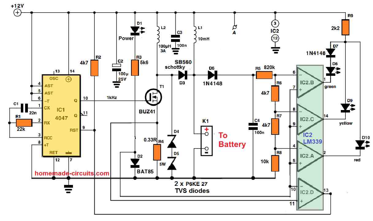 4 Simple Battery Desulfator Circuits Explored - Homemade Circuit Projects