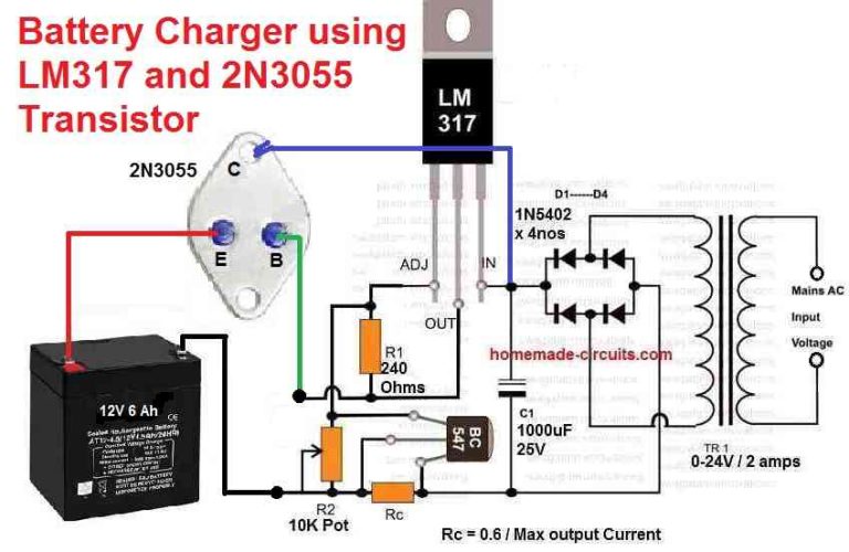 Circuit Projects for Beginners and School Students - Homemade Circuit ...