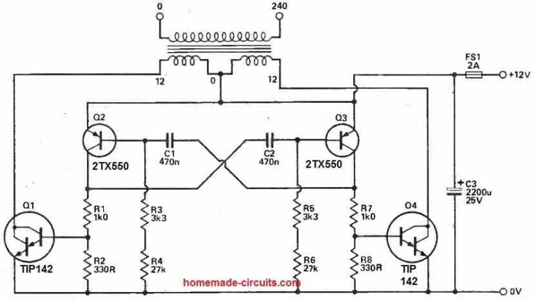 250 Watt Pure Sine Wave Inverter Circuit – Homemade Circuit Projects