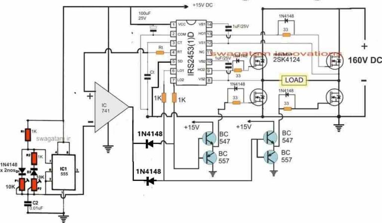 3 Best Transformerless Inverter Circuits - Homemade Circuit Projects